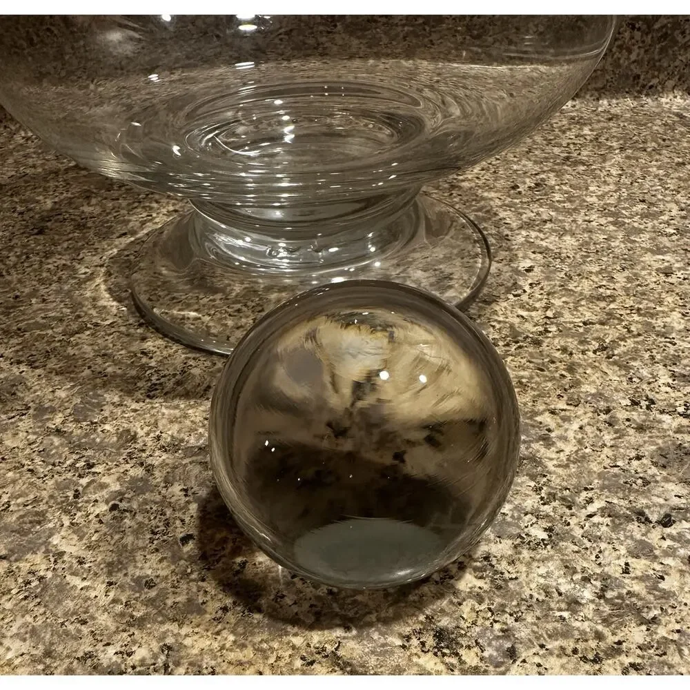 Southern Living at Home Hampton Decanter Handmade Glass With Stunning Stopper